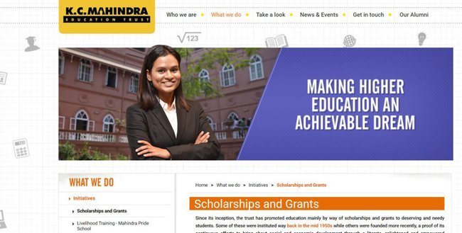 Mahindra All India Talent Scholarship Portal