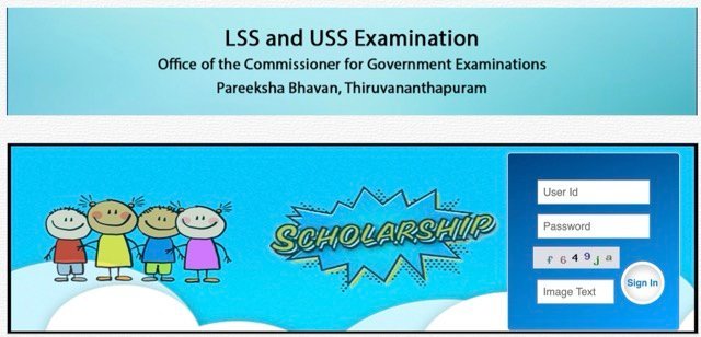 Kerala LSS USS Admit Card