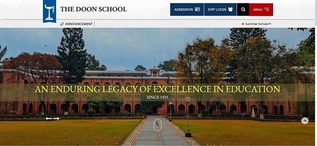 Doon School Scholarship Examination Official Website