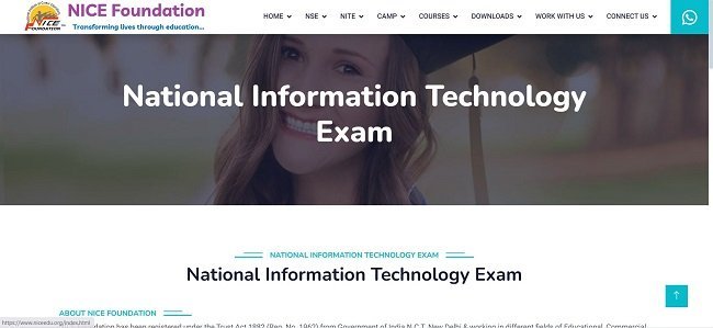 National Information Technology Exam Official Website